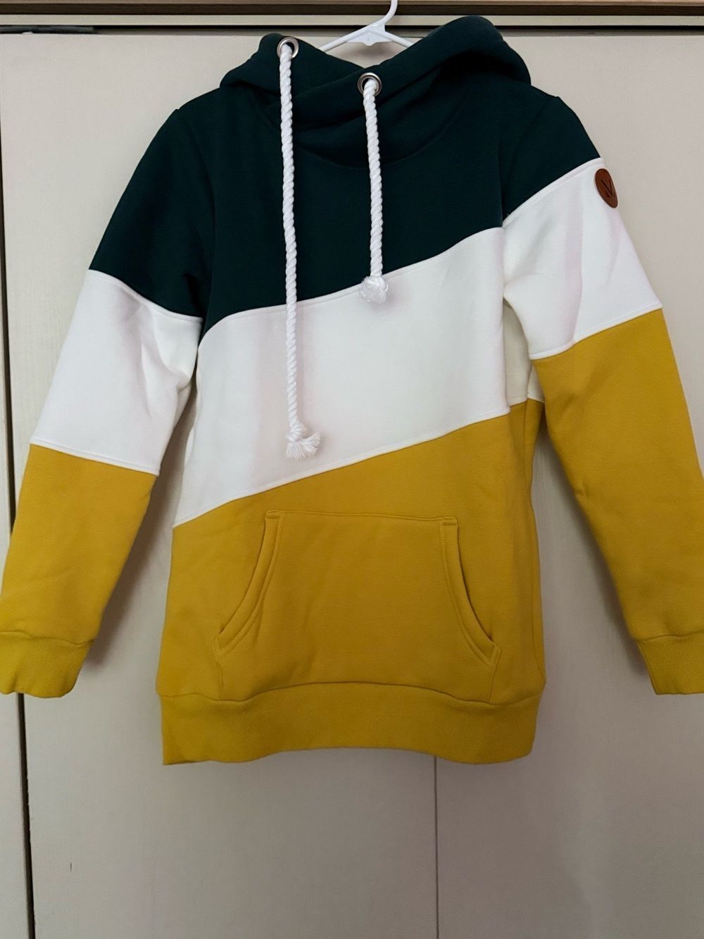 Michelle Mae Colorblock Hooded Sweatshirt
